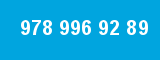978 996 92 89 978 996 92 89